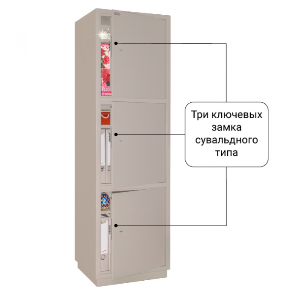 Металлический шкаф КБ-033/КБС-033